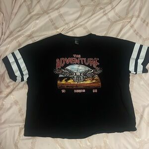 Graphic Tee Crop top